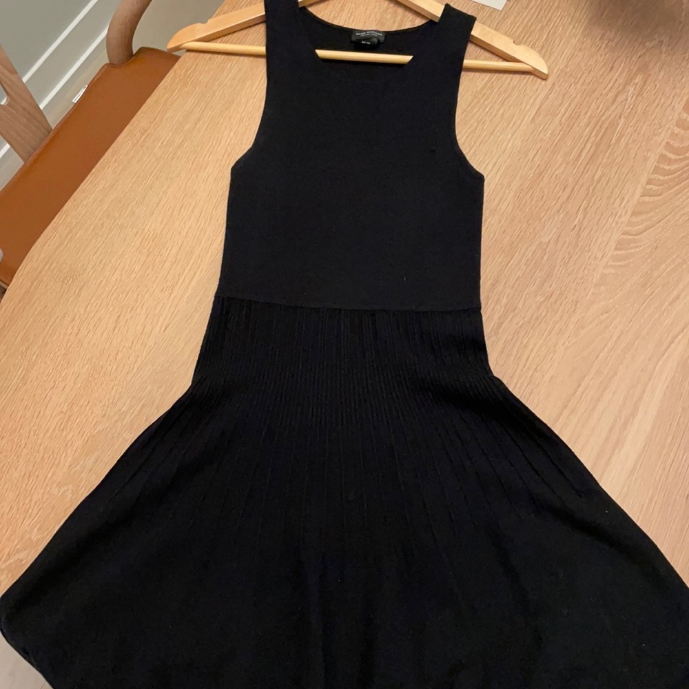 Club Monaco Black Italian Yarn Dress